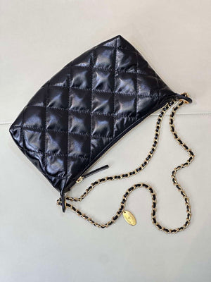 Chanel 25SS AS5528 Hobo Handbag in Lambskin Black - Default Title - View 16