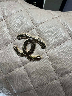 Chanel 25SS Crush With handle box Bag Lambskin AP4591 Apricot - Default Title - View 5