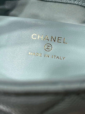 Chanel 25SS Crush With handle box Bag Lambskin AP4591 Blue - Default Title - View 9
