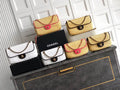 Chanel 26C AS5929 Flap Handwoven Raffia Shopping Bag 26cm Red