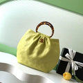 Chanel 26C AS6010 Hobo Lambskin Turtoise-Shell Effect Plexi & Gold-Tone Metal Yellow