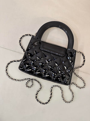 Chanel 26S AS4416 Mini Shopping Bag Mirror Calfskin Black - Default Title - View 10
