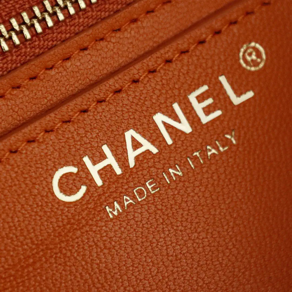 Chanel 26ss Matthieu Blazy Flap bag A00093 Orange suede