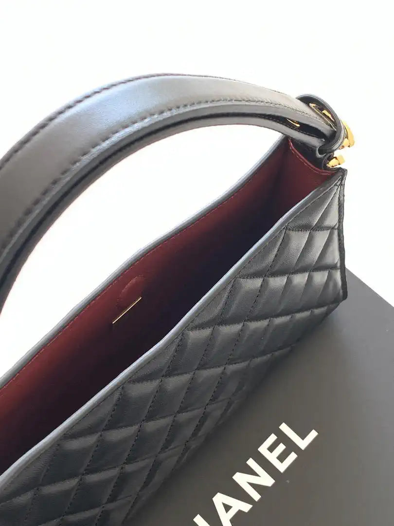Chanel 26X AS6045 Hobo bag Lambskin Black
