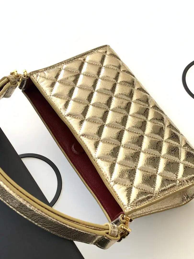 Chanel 26X AS6045 Hobo bag Lambskin Gold