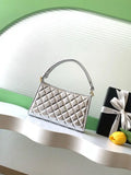 Chanel 26X AS6045 Hobo bag Lambskin Silver