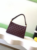 Chanel 26X AS6045 Hobo bag Lambskin Wine Red