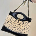 Chanel 31 mini Shopping Chain AS4133 Bag leopard