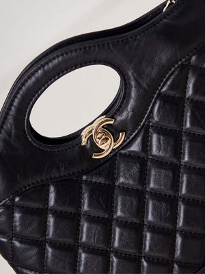 Chanel 31 mini Shopping Chain Lambskin leather AS4133 Bag Black - Default Title - View 7