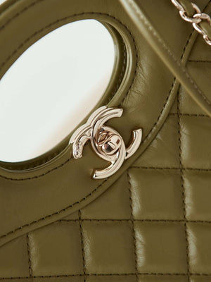Chanel 31 mini Shopping Chain Lambskin leather AS4133 Bag Green - Default Title - View 2