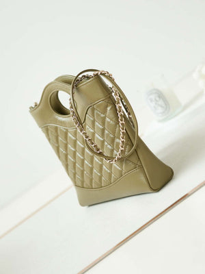 Chanel 31 mini Shopping Chain Lambskin leather AS4133 Bag Green - Default Title - View 5