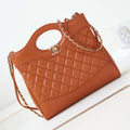 Chanel 31 mini Shopping Chain Lambskin leather AS4133 Bag Brown - Default Title - View 1