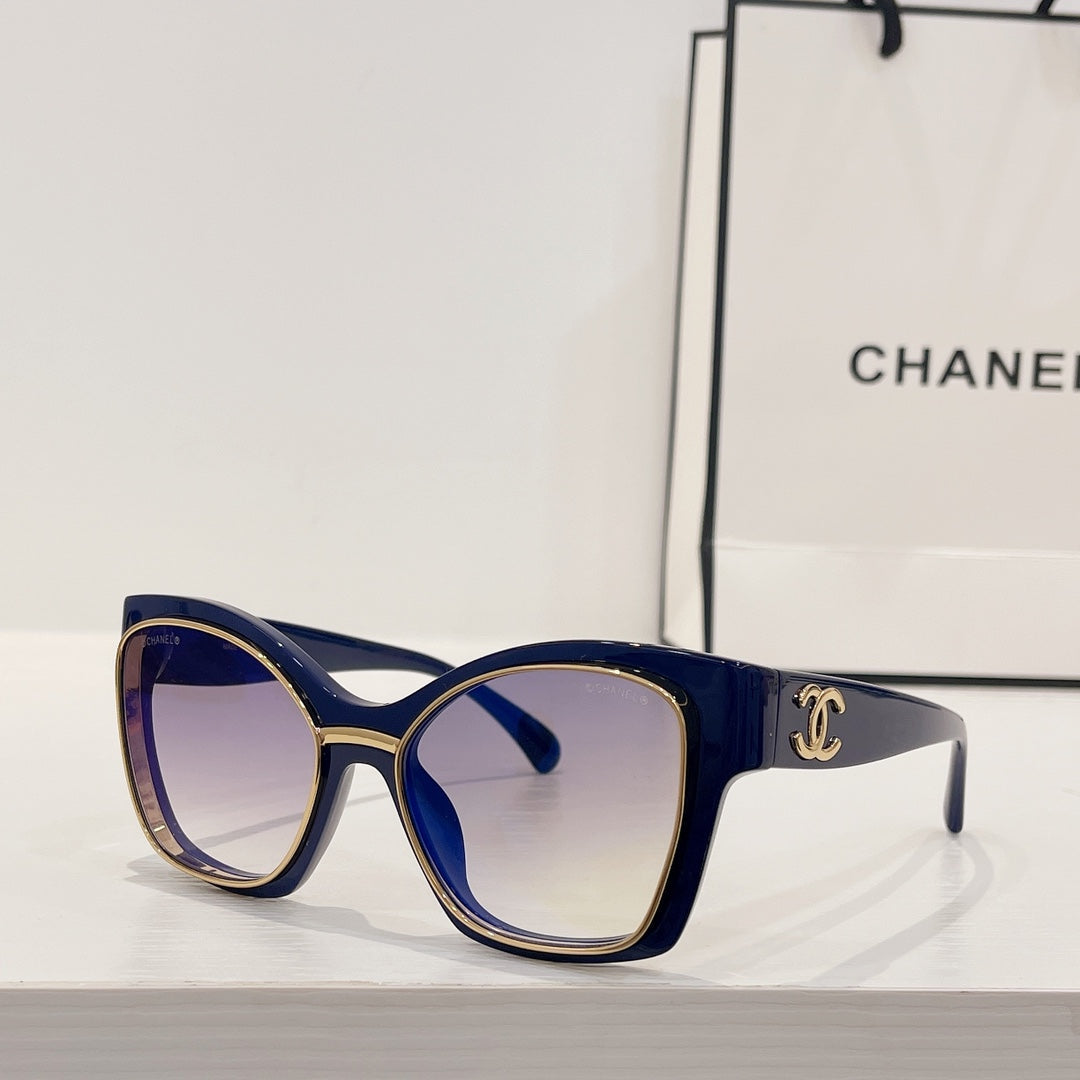 Chanel 5474Q Square Sunglasses 82140 - Default Title - View 1