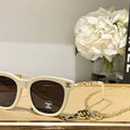 Chanel 5493 Rectangle Sunglasses C83092 - Default Title - View 1