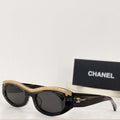 Chanel 5493 Rectangle Sunglasses C83100 - Default Title - View 1