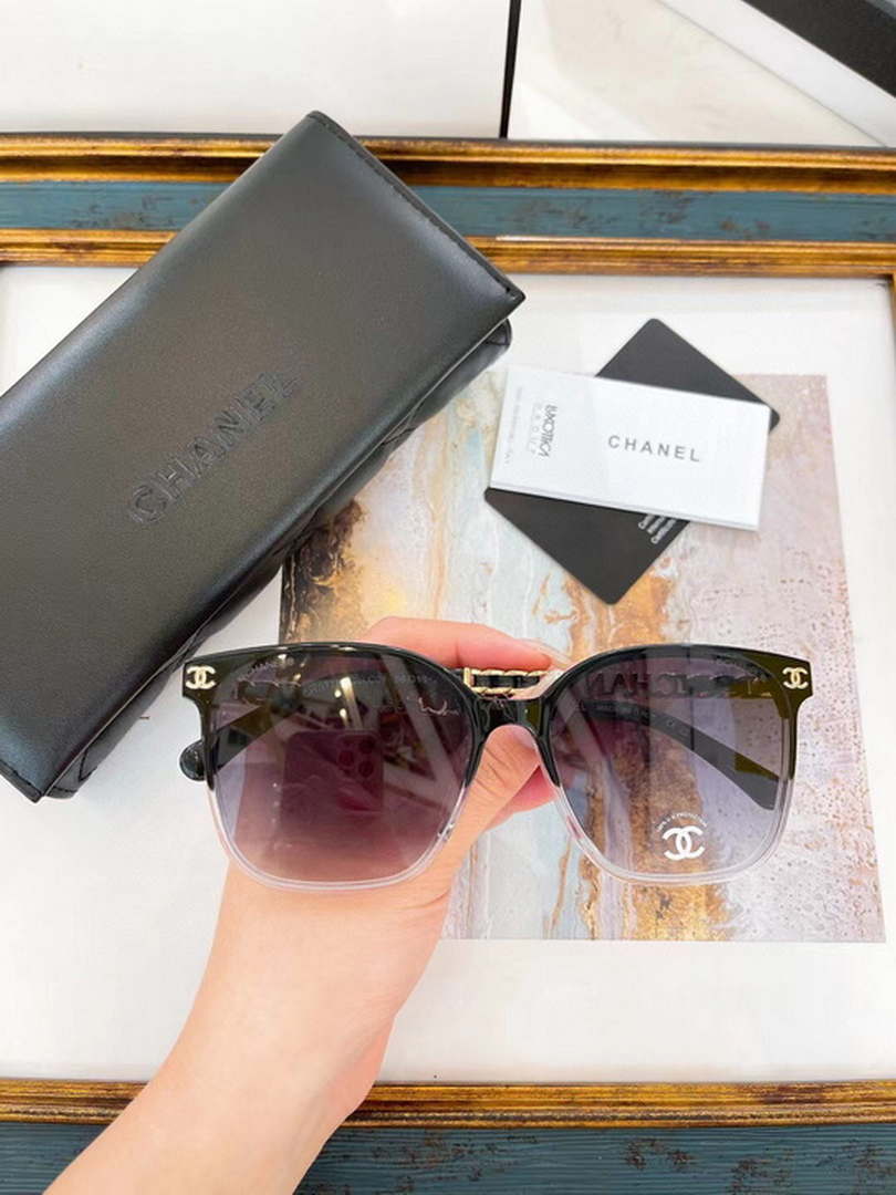 Chanel 5493 Rectangle Sunglasses C83121 - Default Title - View 1