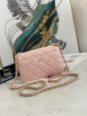 Chanel A81171 Chanel Flap bag Lambskin Pink - Default Title - View 3