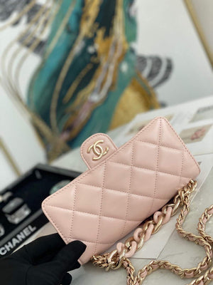 Chanel A81171 Chanel Flap bag Lambskin Pink - Default Title - View 6