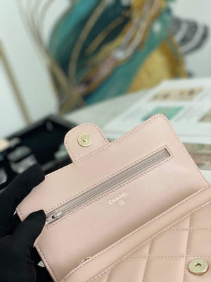 Chanel A81171 Chanel Flap bag Lambskin Pink - Default Title - View 8