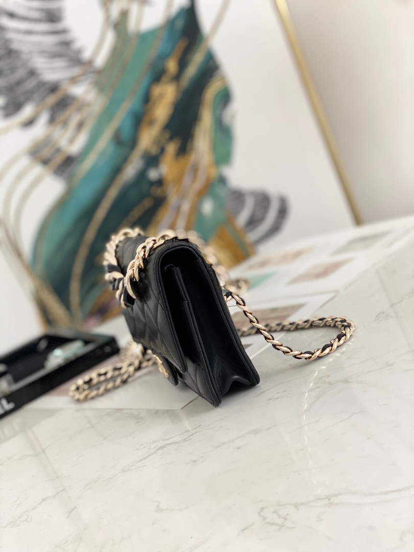 Chanel A81171 Chanel Flap bag Lambskin Black