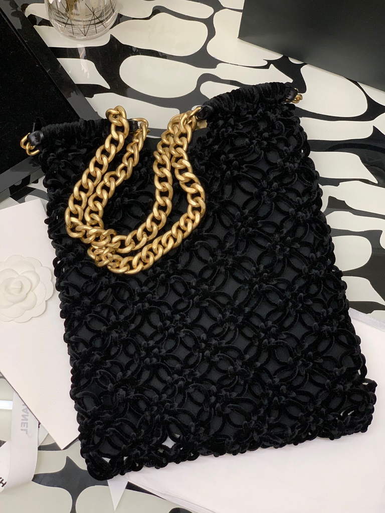 Chanel 99126 Small Box Bag Shoulder bag Black - Default Title - View 8