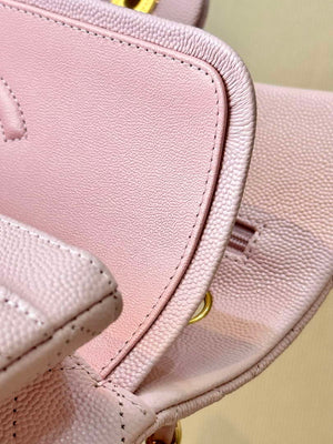 Chanel A01112 Flap Classic 11.12 Handbag Calfskin Gold Light Pink - Default Title - View 11
