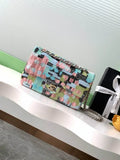 Chanel A01112 Flap Classic 11.12 Handbag Colorful and sequined beads