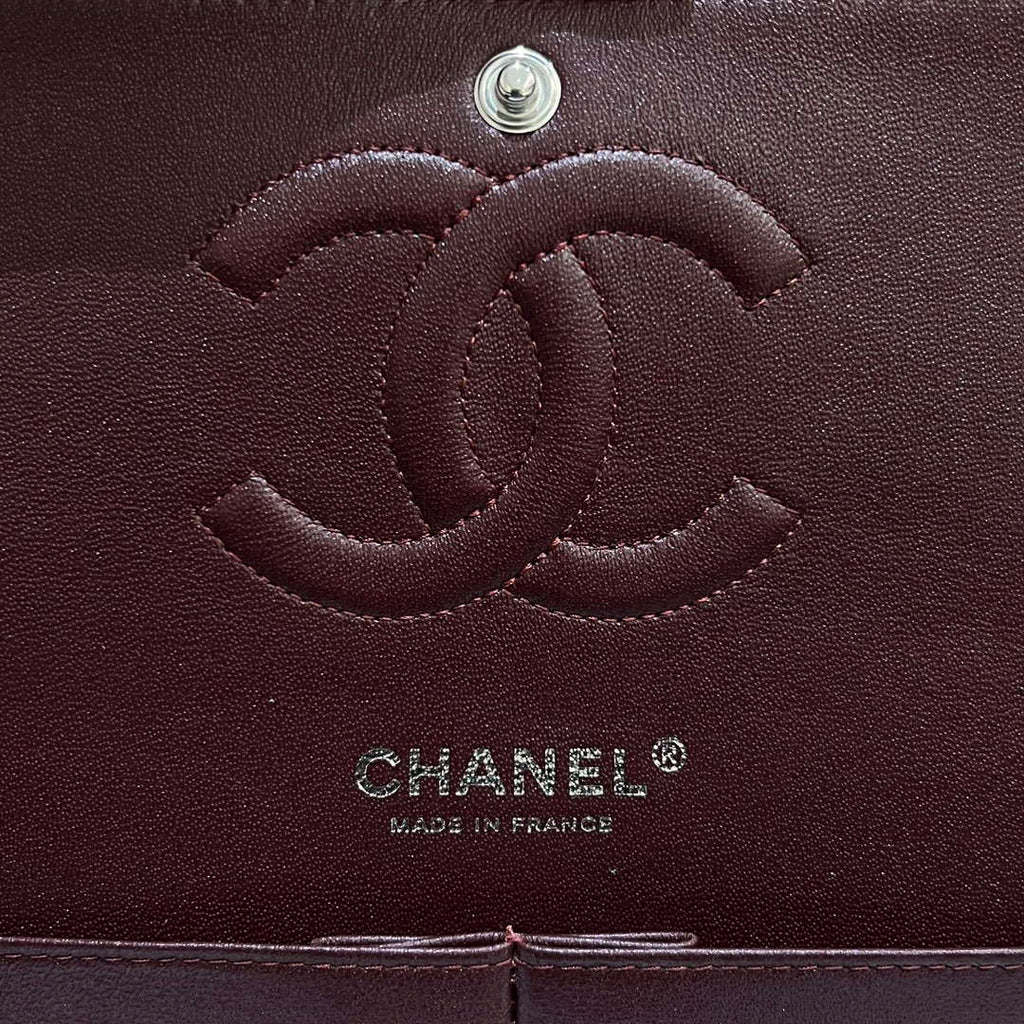 Chanel A01112 Flap Classic 11.12 Handbag Haas Lambskin & Gold-Tone Metal Black