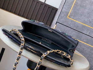 Chanel A01112 Flap Classic 11.12 Handbag High-end handmade embroidery Sequined - Default Title - View 8