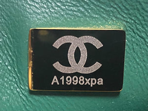Chanel A01112 Flap Classic 11.12 Handbag Lambskin Camellia Series Green - Default Title - View 8