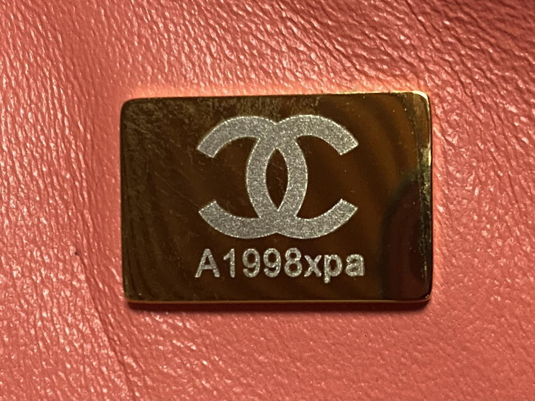 Chanel A01112 Flap Classic 11.12 Handbag Lambskin Camellia Series Rose Red - Default Title - View 9