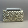 Chanel A01112 Flap Classic 11.12 Handbag Lambskin Gold