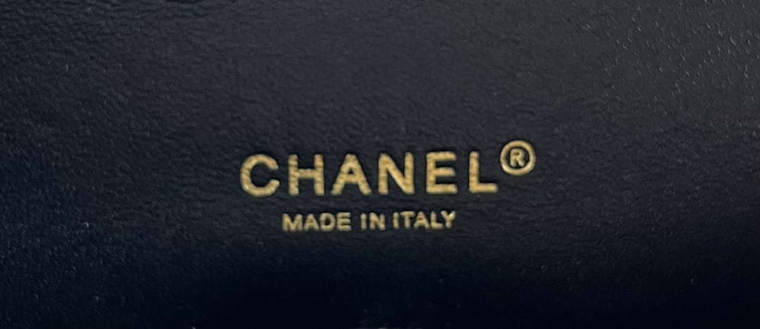 Chanel A01112 Flap Classic Handbag Woolen & Gold-Tone Metal Pink & Blue