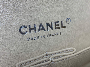 Chanel A01112 Flap Handbag Classic bag Grained shiny Calfskin gold Tan - Default Title - View 9