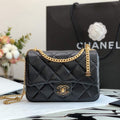 Chanel A09147 Shoulder Flap bag lambskin Black - Default Title - View 1
