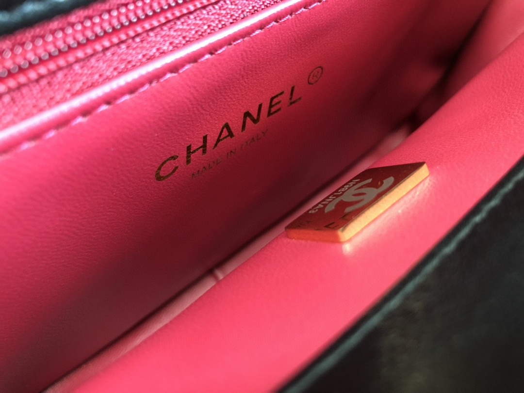 Chanel A09147 Shoulder Flap bag lambskin Black - Default Title - View 9