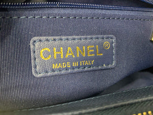 Chanel A50995 Matelasse GST Chain Tote bag caviar Calfskin leather Navy Blue Gold - Default Title - View 9