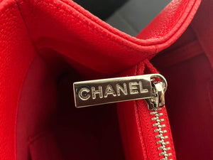 Chanel A50995 Matelasse GST Chain Tote bag caviar Calfskin leather Red Silver - Default Title - View 8