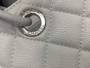 Chanel A50995 Matelasse GST Chain Tote bag caviar Calfskin leather White Silver - Default Title - View 3