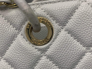 Chanel A50995 Matelasse GST Chain Tote bag caviar Calfskin leather White Gold - Default Title - View 3