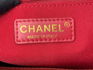 Chanel A50995 Matelasse GST Chain Tote bag caviar Calfskin leather Wine Red Gold - Default Title - View 9