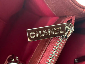 Chanel A50995 Matelasse GST Chain Tote bag caviar Calfskin leather Wine Red Silver - Default Title - View 8