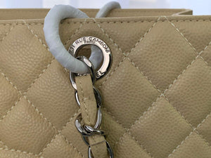 Chanel A50995 Matelasse GST Chain Tote bag caviar Calfskin leather Yellow Silver - Default Title - View 2