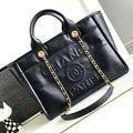 Chanel A66941 23B Small SShopping Bag Black Calfskin - Default Title - View 1