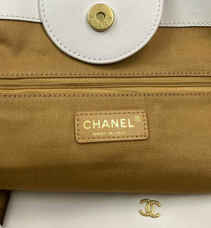 Chanel A66941 Large Shopping Tote Bag Calfskin White - Default Title - View 8