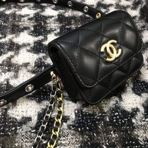 Chanel A68046 Chanel Mini Flap bag Lambskin Black - Default Title - View 2