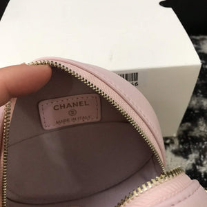 Chanel A68055 Chanel clutch with chain Round Bag Lambskin Pink - Default Title - View 5