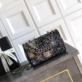 Chanel A69900 20CM Mini Flap Bag 25B Black diamonds