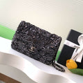 Chanel A69900 24K Mini Flap White tube beads sequins CF AS1116 - Default Title - View 1