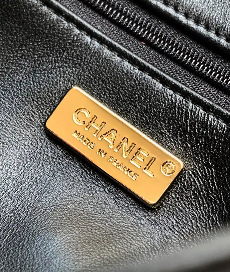 Chanel A69900 25B Mini Flap bag AS1116 Dense sequins golden betel